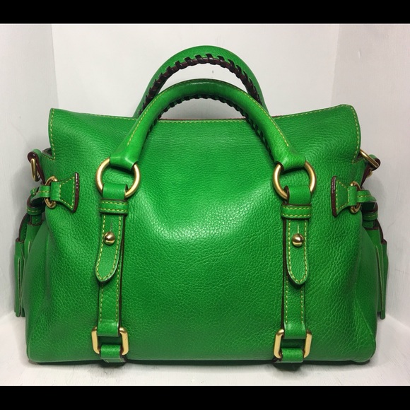 Dooney & Bourke Kelly Green Florentine Mini - Picture 3 of 12